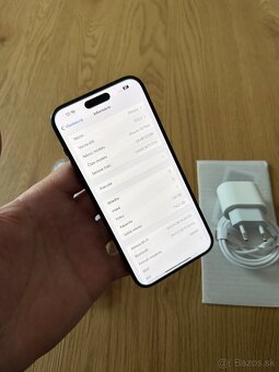 iPhone 15 Plus 128 gb Black v záruke + príslušenstvo - 12