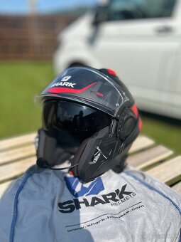 SHARK EVO-GT preklapacia prílba 60-61 cm - 12