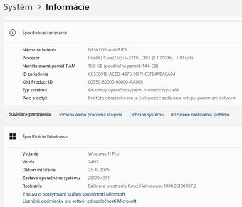 Lenovo U410, Intel i5-3317U @ 1.70GHz, 16GB DDR3, 256GB SSD - 12