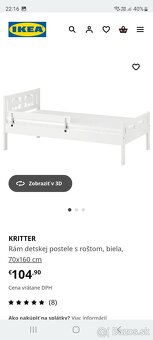 Detska postel IKEA 70 x 160 - 12