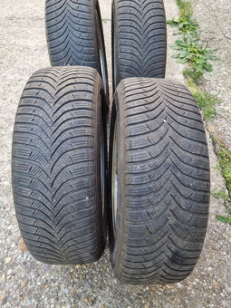 Alu disky Enzo 5x114,3 6Jx15 H2 ET45 + zimné pneu 195/65 R15 - 12