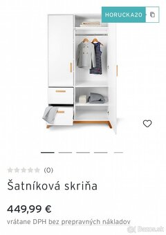 Predám biely detský nábytok Tchibo – skvelý stav - 12