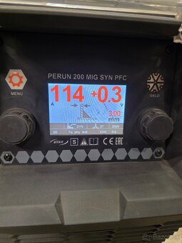 Zváračka MIG/MAG AlfaIn perun MIG 200 PFC SYN pre CO2 - 12