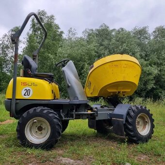 Sklápač 1,5 t WACKER NEUSON 1501 - z Nórska 2016 - AKO NOVÝ, - 12