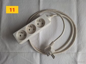 Elektrický trojžilový predlžovací kábel s koncovkami. - 12