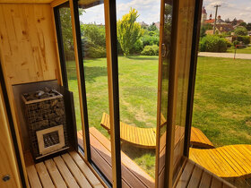 Panoramatická sauna Horizont M5 - 12
