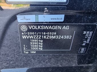 Golf variant 1,9 TDI 77KW - 12