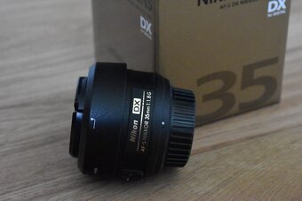 Nikkor 35 mm AF 1,8G pre nikon - krabica clona krytky - 12