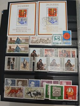 Predám album ,známky DDR - 12