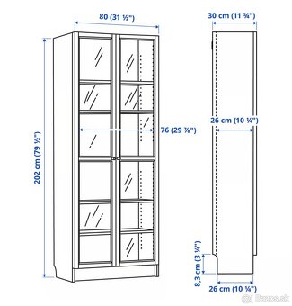 Kniznica Billy Ikea - 12