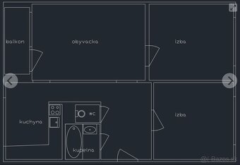 Na prenájom 3izb byt - Devínska Nová Ves - ulica Uhrovecká - 12