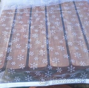 Vianočná dekorácia, Formičky,Vianočný obrus, Jedálenský stôl - 12