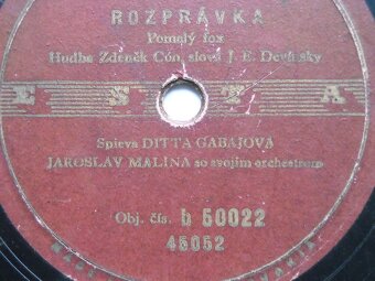 Gramofonové platne šelakové - 12