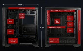 Talius Leviathan V2 Spectrum Gaming Full-Tower ATX - 12