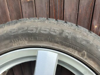 Hliníkové disky Enzo+Continental 225/55 R17 - 12