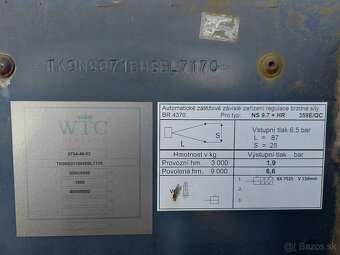 Traktorový náves BIG 9.7 + hydraulická ruka - 12