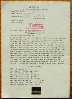 Rretro kalkulačky a digitálny diár - 12