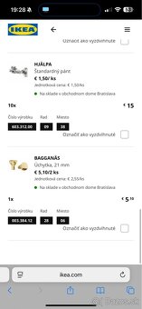 Skriňa/vitrína IKEA PLATSA 80x42x191cm + DOVOZ ZDARMA - 12