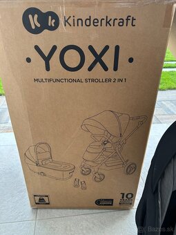 Kinderkraft Yoxi 3v1 black - 12