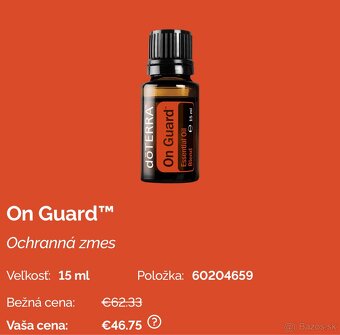 Neotvorené esenciálne oleje dōTERRA - 12