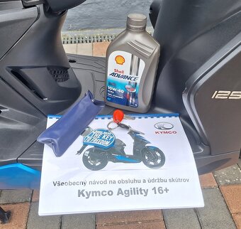 Predám Kymco Agility 16+ - 12