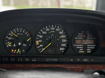 Mercedes 560 SEC - S coupe, 220kw, C126 - 12