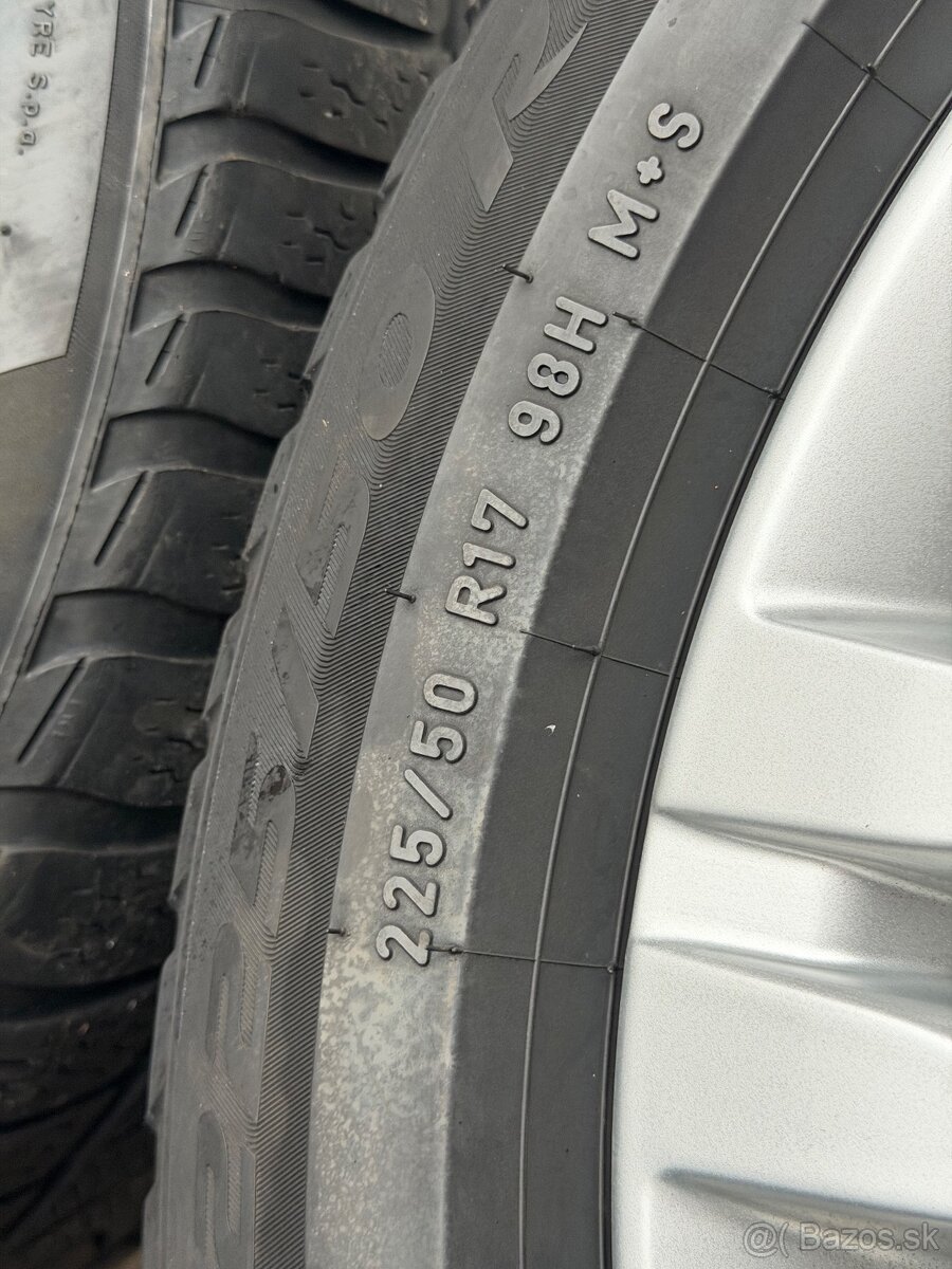 Elektróny / Disky / Kolesá OE Mercedes 225/50 r17/ 5x112 - 13