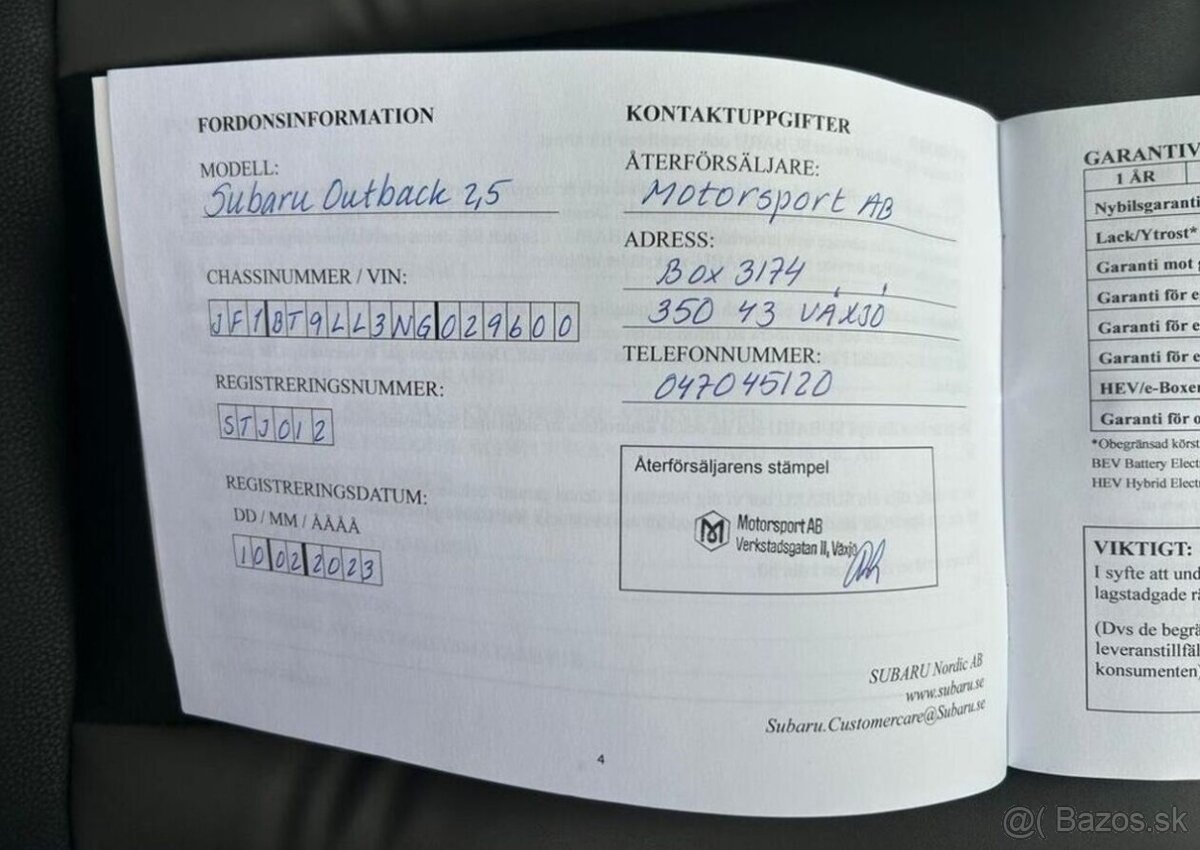 Subaru Outback 2.5 FIELD 2022 | Záruka 124 kw - 13