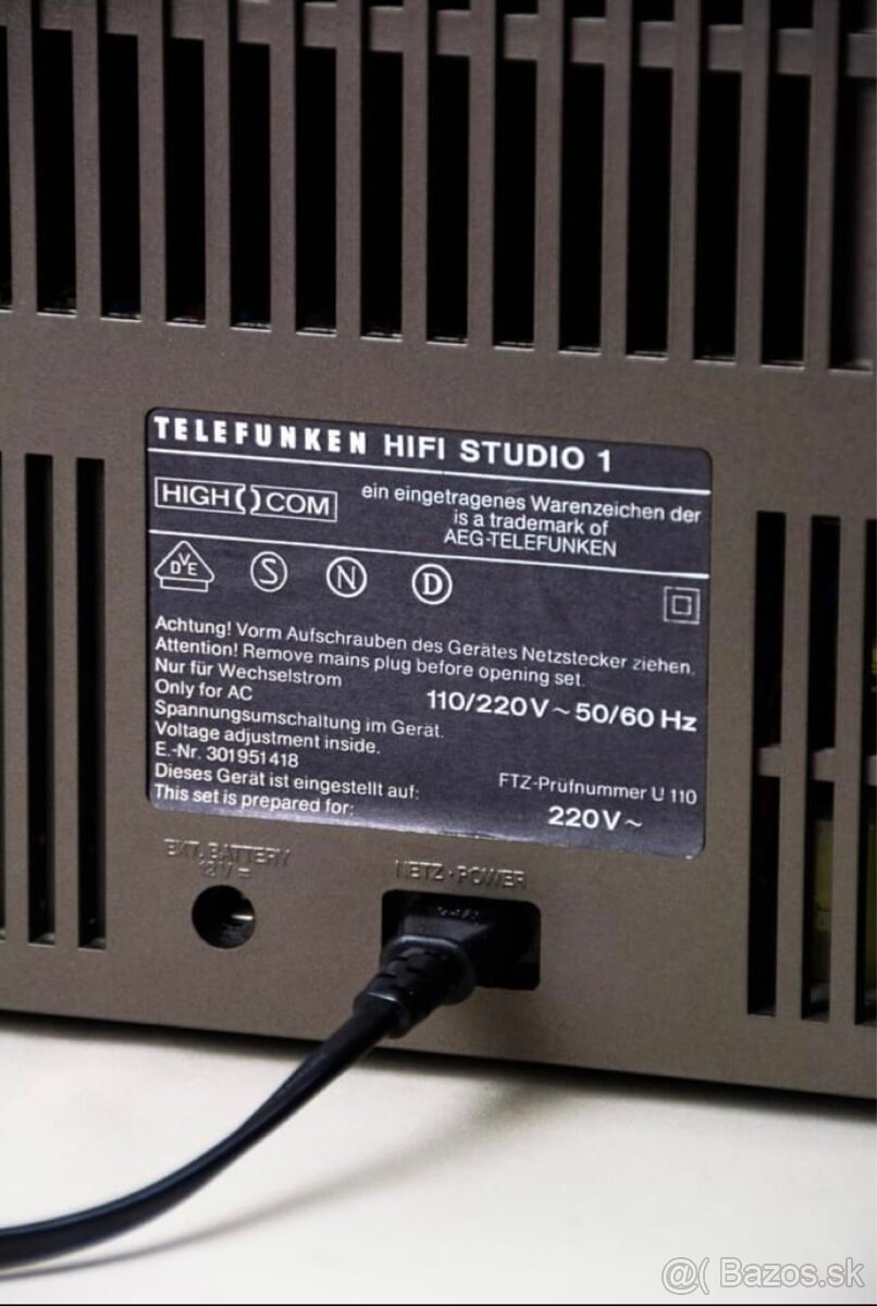 Telefunken hifi studio 1 - 13