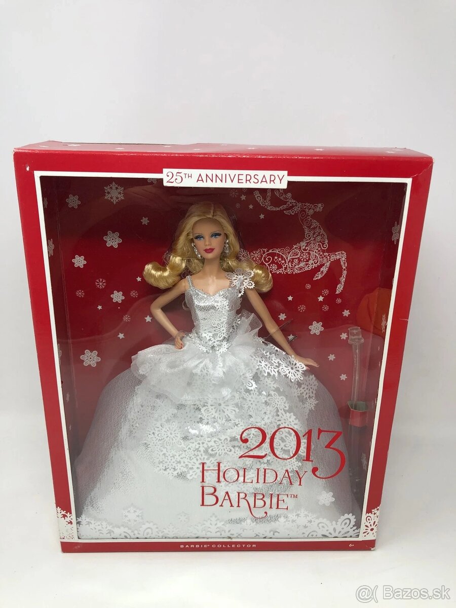 Zberatelska Barbie vianocna - 13