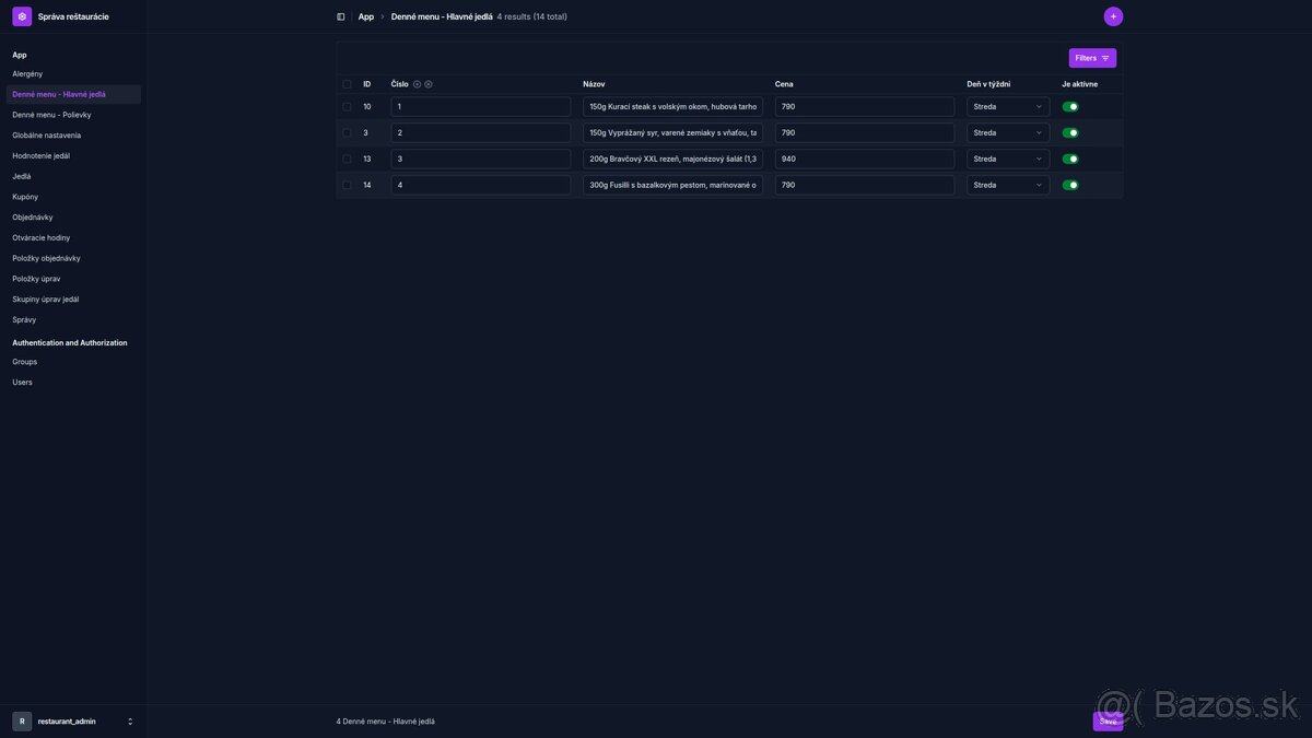 Web stránka pre gastro (alebo iné) - 13