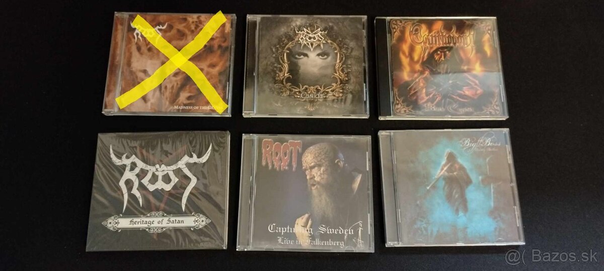 CD rock-pop-metal / ROOT / KRABATHOR - 13