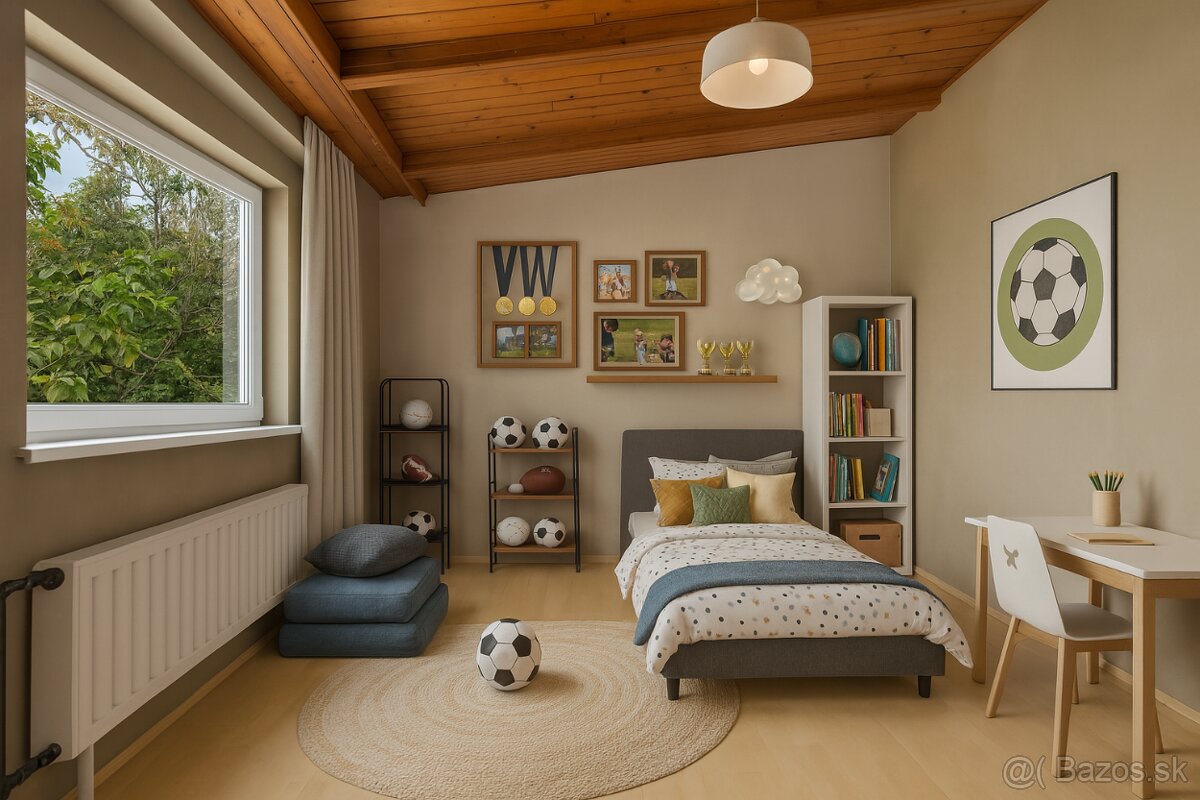 5 IZB.RODINNÝ DOM S ÚŽASNÝM VÝHĽADOM, GARÁŽ,TICHÉ PROSTREDIE - 13