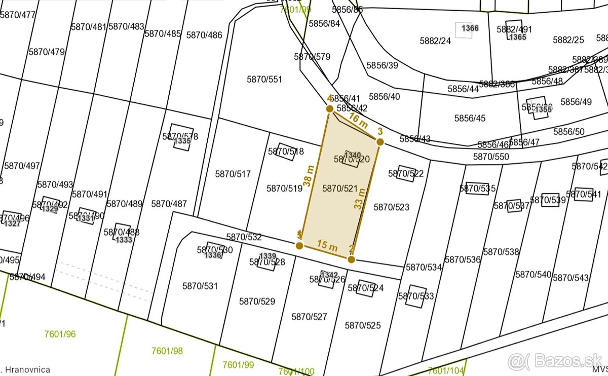 PREDAJ Chata s veľkým vysporiadaným pozemkom (508 m2) Dubina - 13