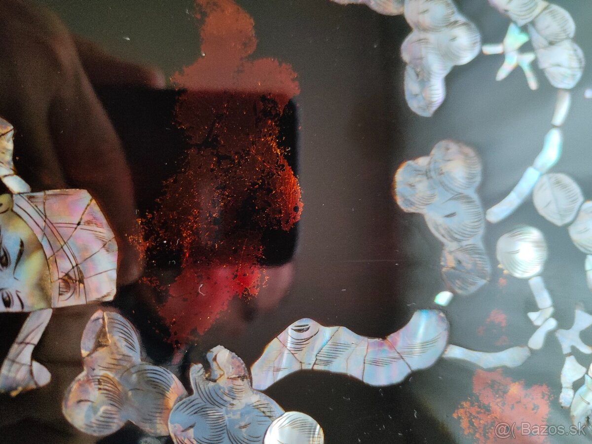 2 vietnamské perleťové obrazy - 13