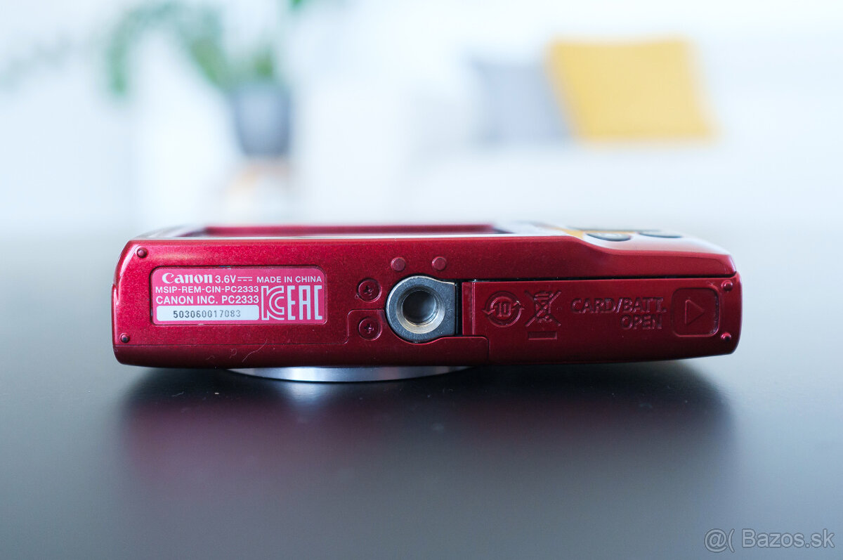 Canon IXUS 185 červený - 13