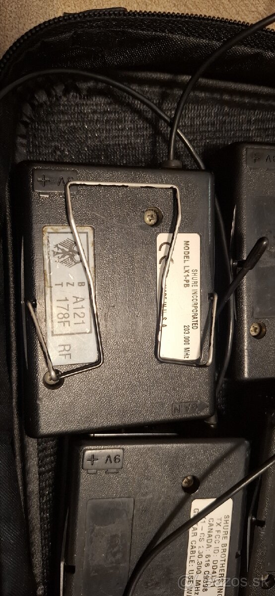 Mikrofony set SHURE LX & BAYERDYNAMIC - 13