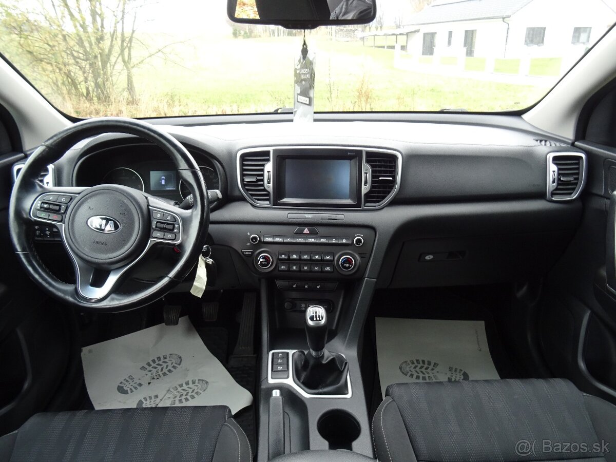 Kia Sportage 1.7 CRDi 85kW 1x maj.4x letní pneu,pěkná výbava - 13