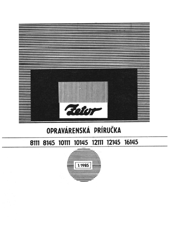 Príručka na Zetor Tatra V3S kombajn Liaz Škoda - 13