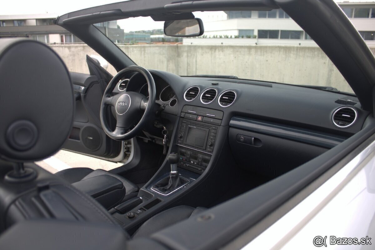 Audi A4 Cabrio, 1.8T 120kw, Benzín+LPG - 13