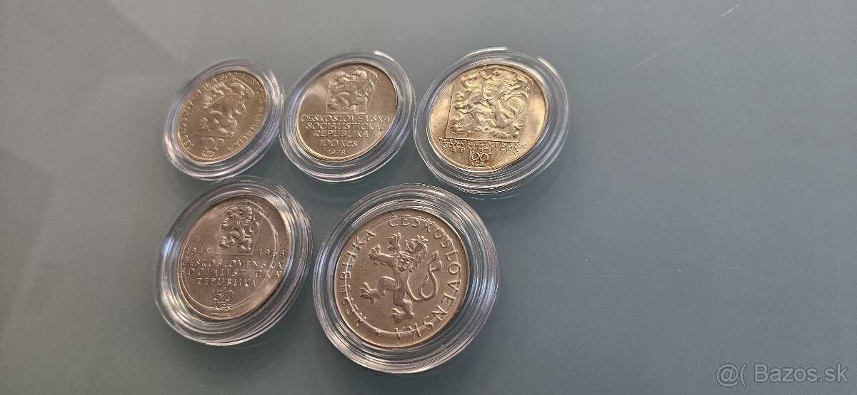 Pamätné mince Kčs, 13ks, Zbierkový stav, Super cena - 13