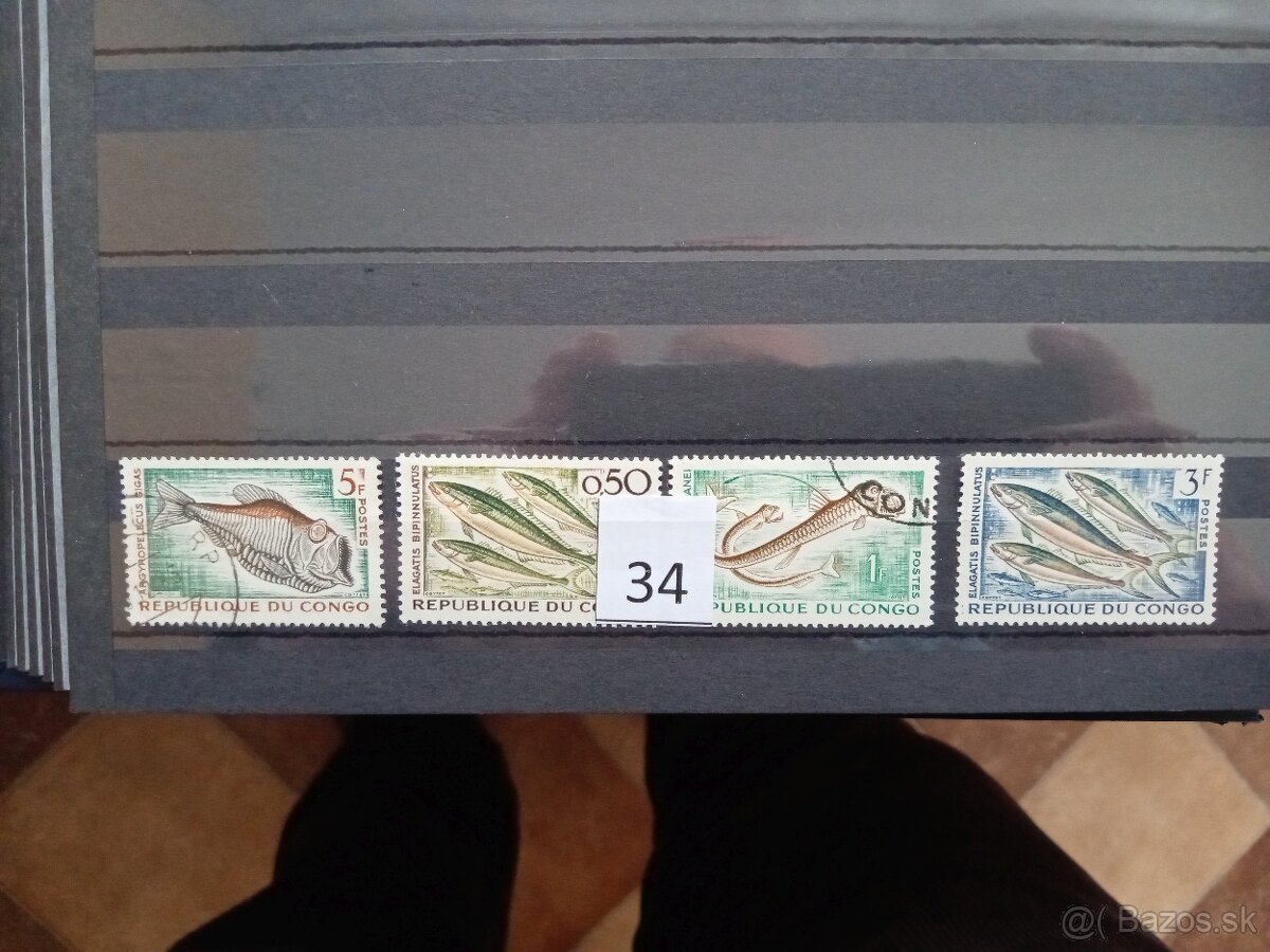 Poštové známky č.472 - AFRIKA II. - 20 sérií - 13