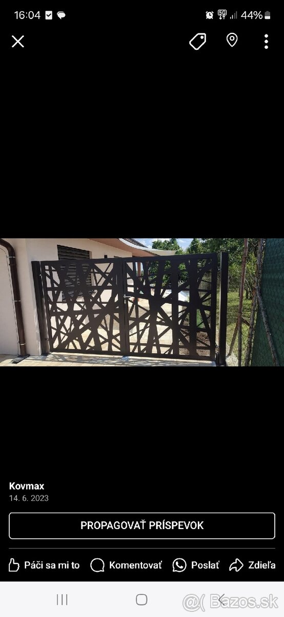 Výroba brán , plotov, prístreškov ,zábradlie, kovovýroba - 13