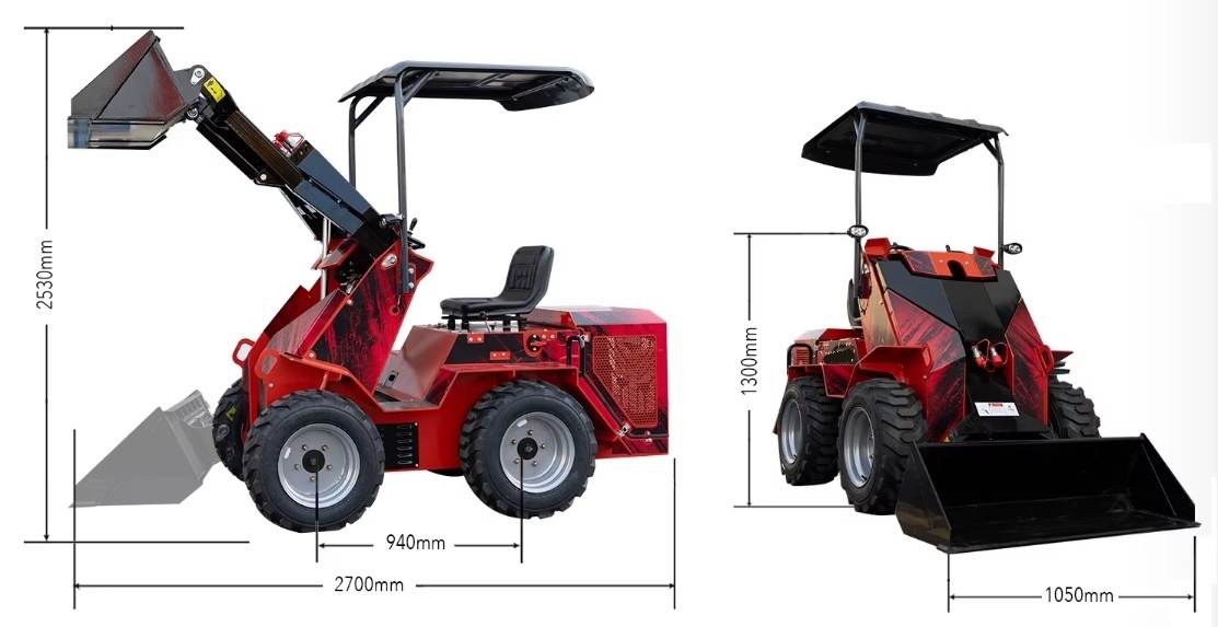 Kolesovy nakladac smykovy - 13