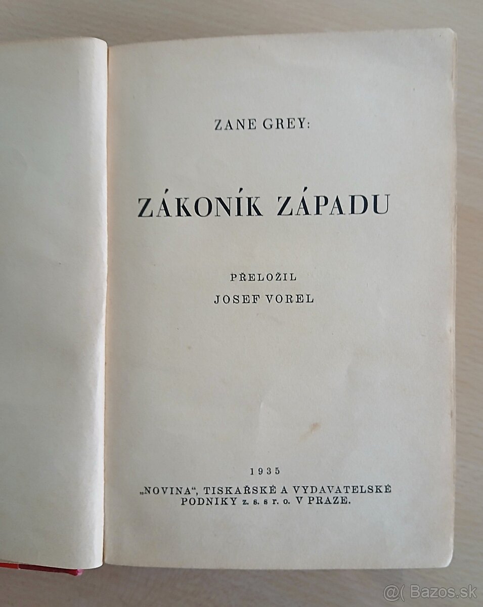 ZANE GREY - WESTERNY - 13