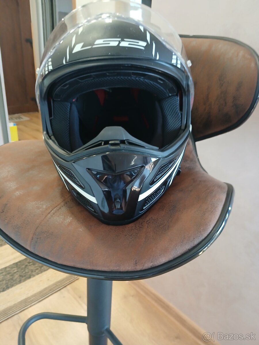 Vyklopne motohelmy LS2 Metro Firefly - 13