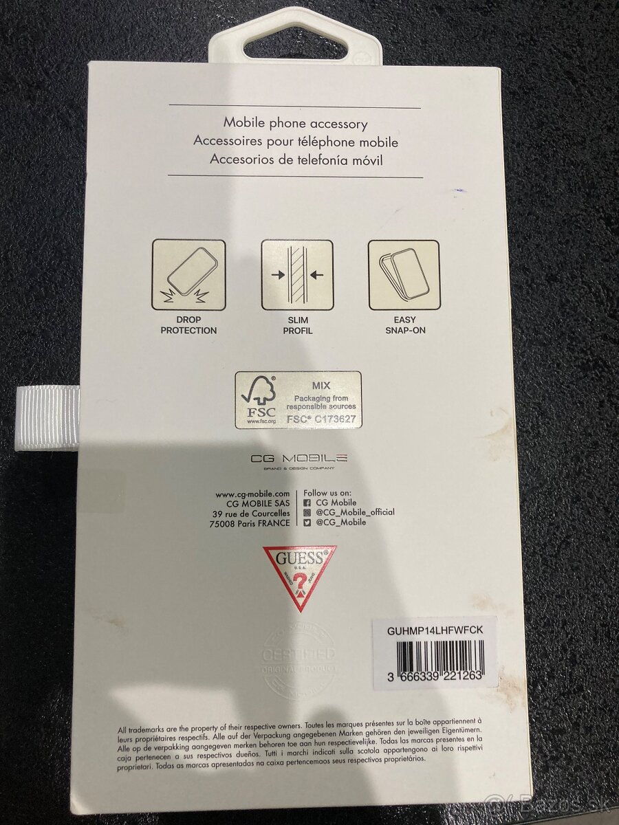 Predám obaly GUESS iPhone 14 Pro - 13