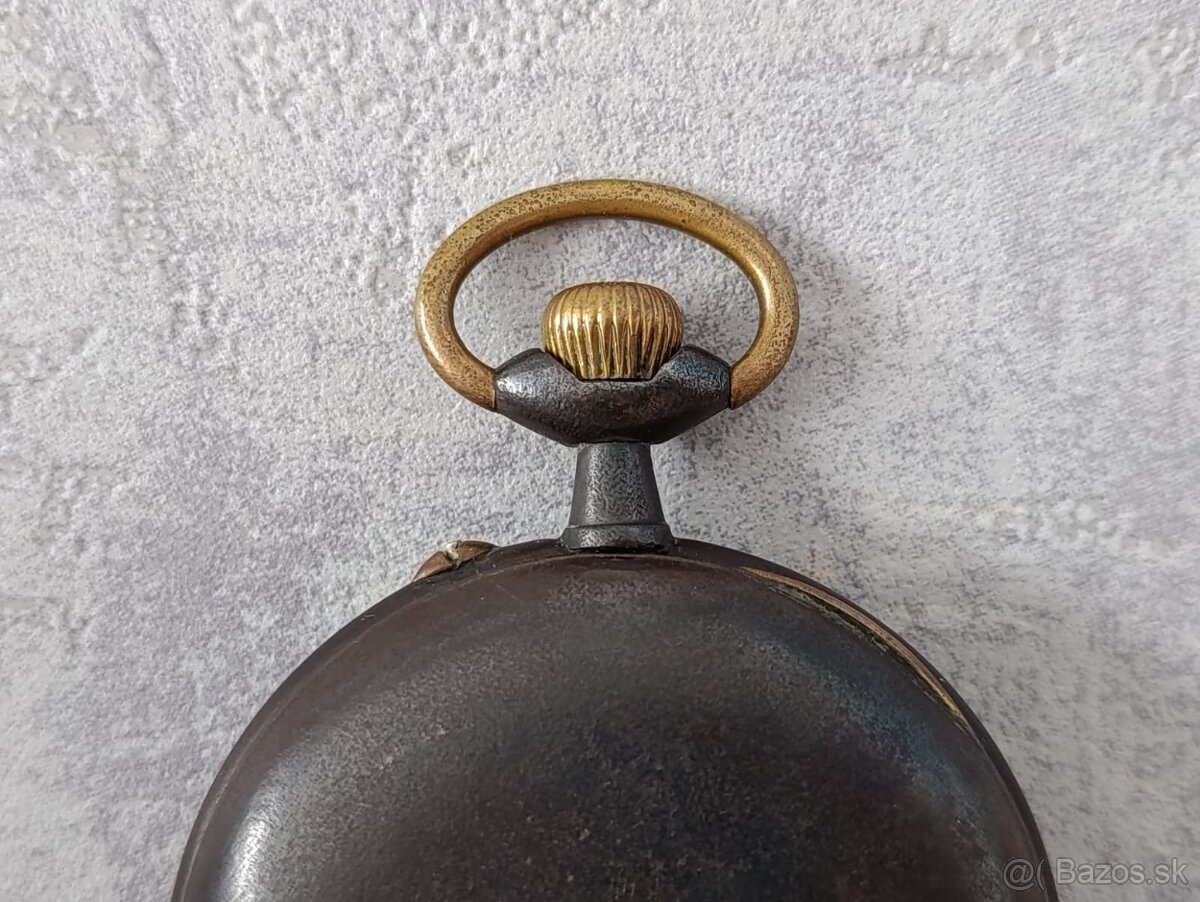 Obrovské kapesní hodinky Regulateur 67mm s průhlednou pracho - 13