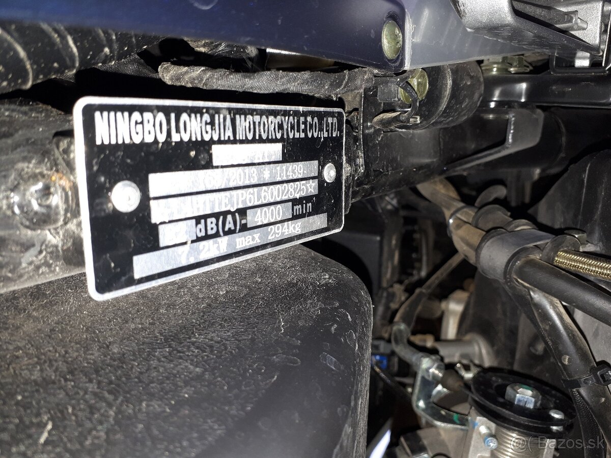 Predám skuter Longjia Easymax 125 - 13