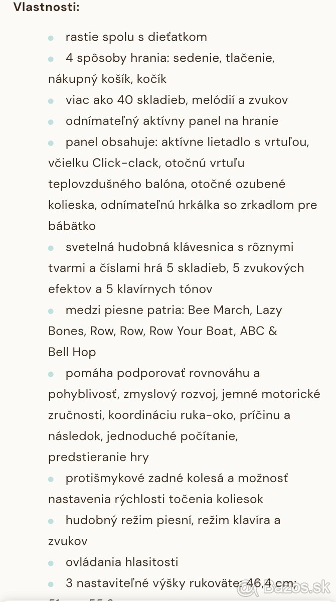 SKIP HOP Chodítko s aktivitami 4v1 Explore&More 6m+ - 13